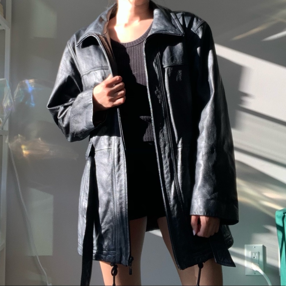 Wilsons Leather Black Jacket